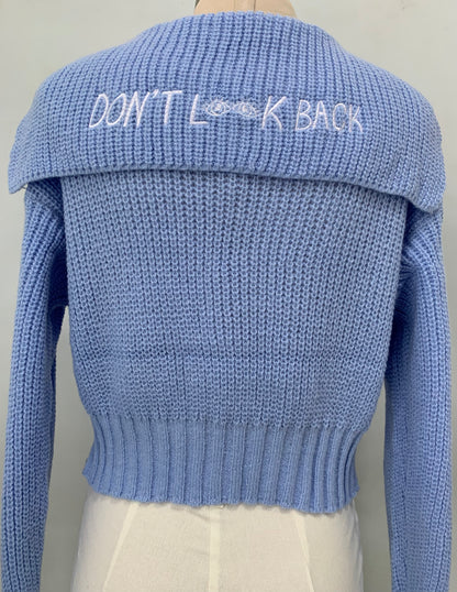 Don't Look Back Sweater